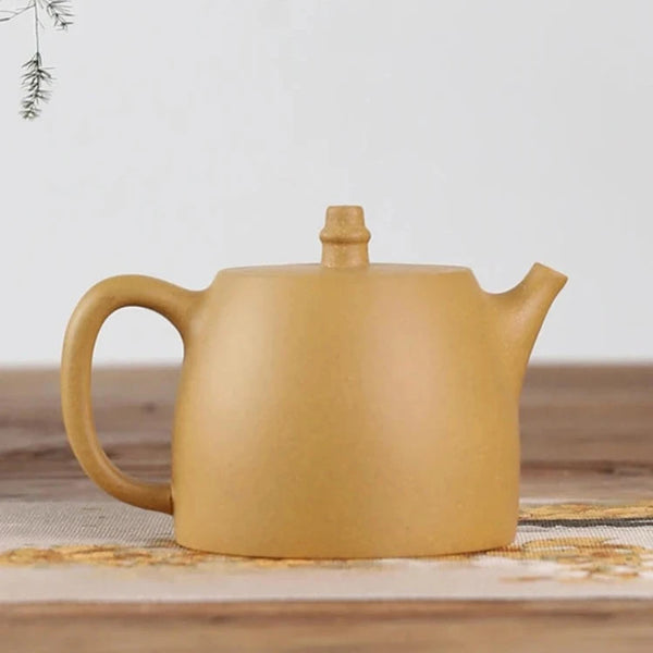 Yellow Yixing Clay Teapot-ToShay.org