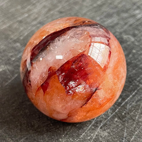 Red Crystal Quartz Ball-ToShay.org