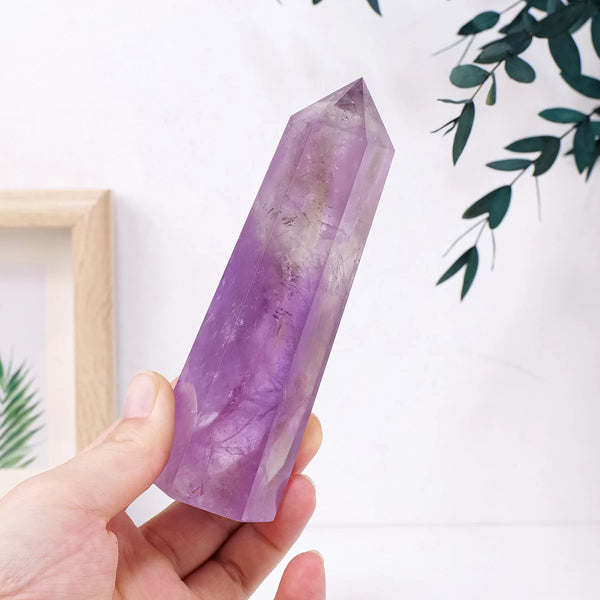 Purple Amethyst Points-ToShay.org