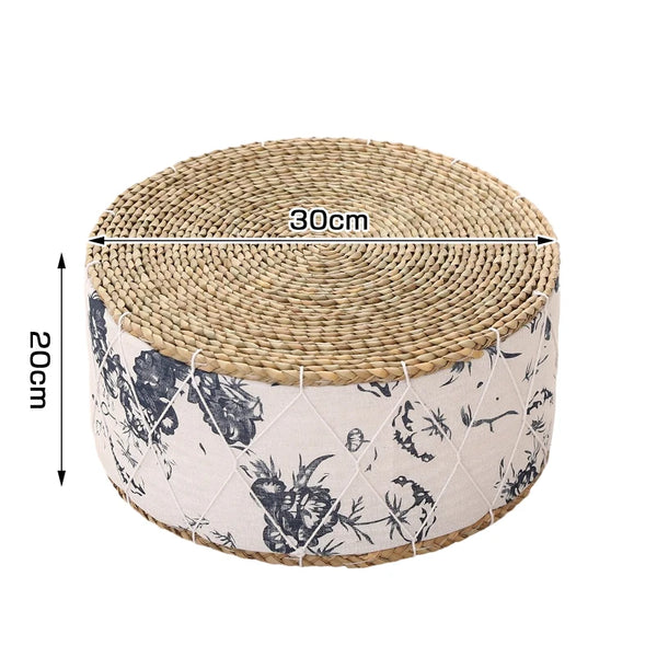 Rattan Foot Stool-ToShay.org