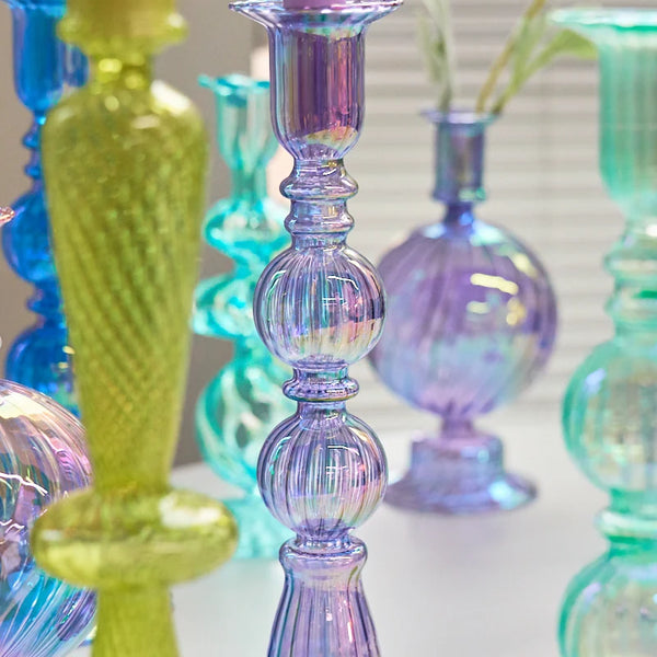 Glass Candlesticks-ToShay.org