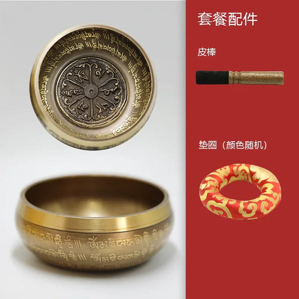 Tibetan Brass Singing Bowl-ToShay.org