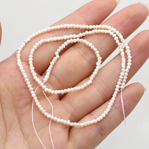 White Freshwater Pearl Beads-ToShay.org