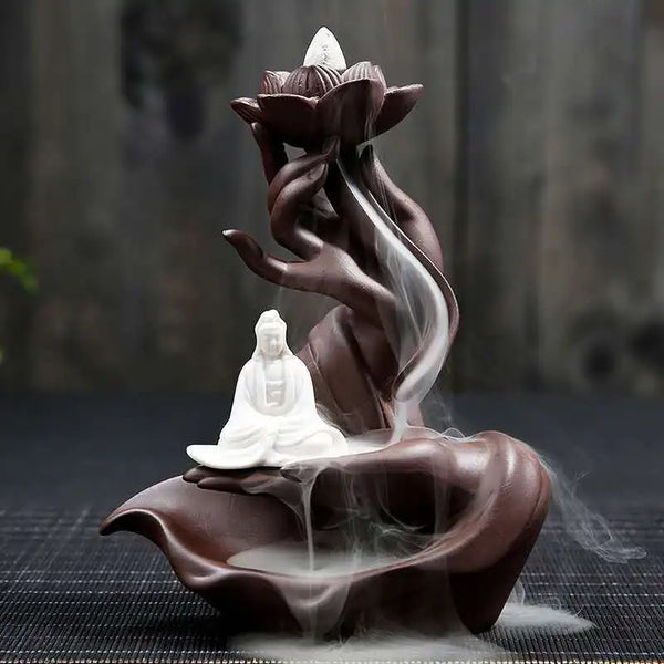 Lotus Hand Incense Burner-ToShay.org