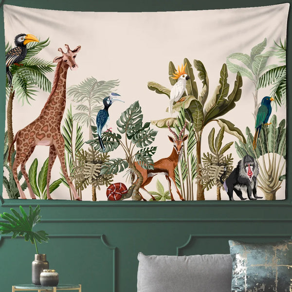 Tropical Plants Tapestry-ToShay.org