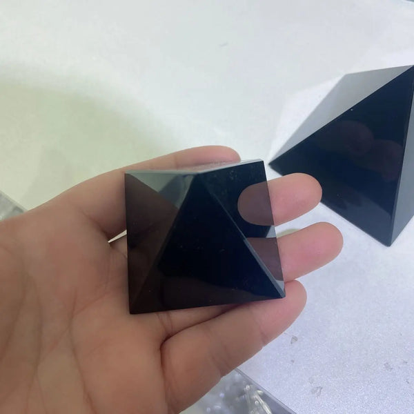 Black Obsidian Pyramid-ToShay.org