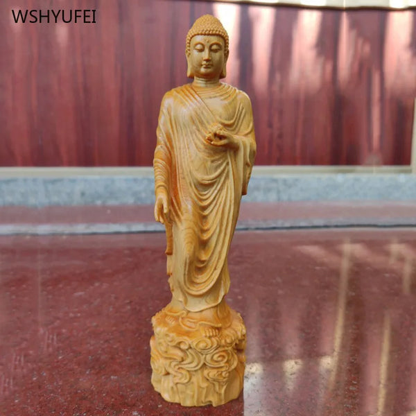 Wood Buddha Statues-ToShay.org