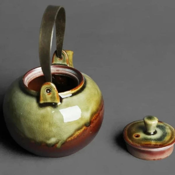 Glazed Ceramic Teapot-ToShay.org