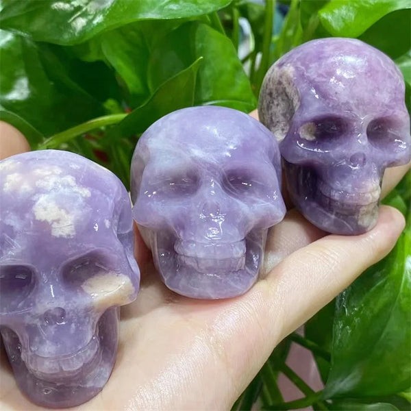 Purple Mica Skull-ToShay.org