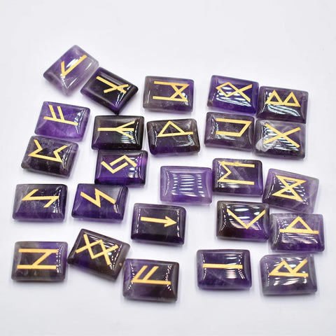 Purple Amethyst Runes-ToShay.org