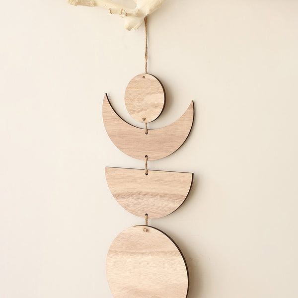 Wood Moon Phase Garland-ToShay.org