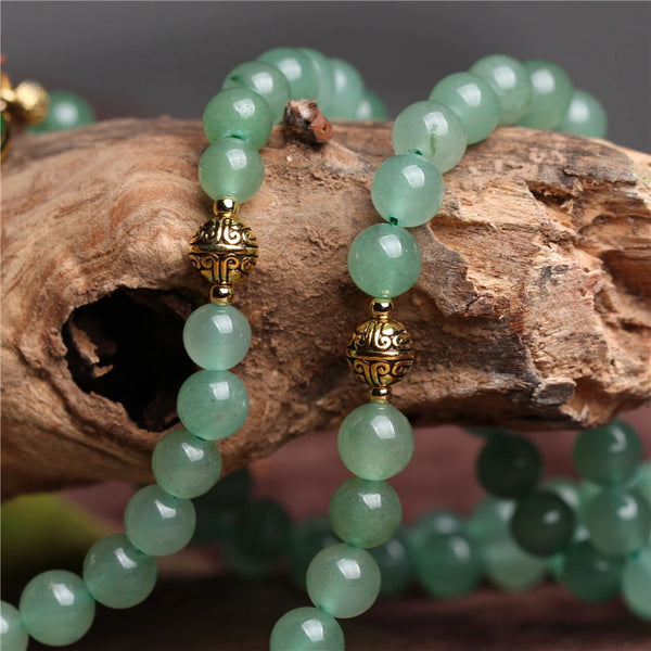 Green Aventurine Prayer Beads-ToShay.org