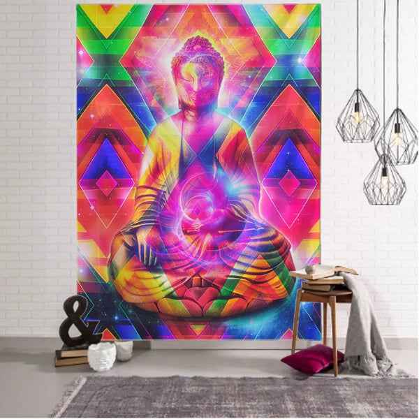 Buddha Art Tapestry-ToShay.org