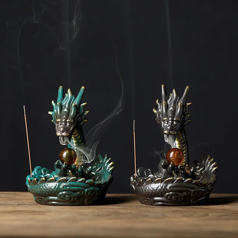 Dragon Backflow Incense Burner-ToShay.org