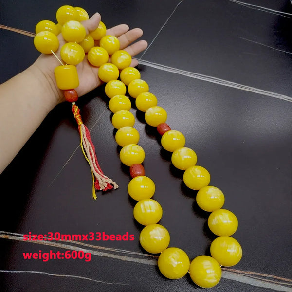 Yellow Prayer Beads-ToShay.org