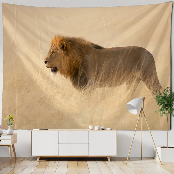 Lion Art Tapestry-ToShay.org