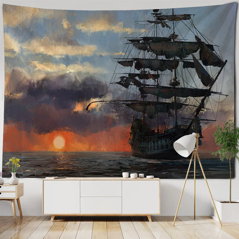 Ship Art Tapestry-ToShay.org