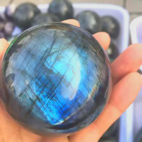 Blue Labradorite Ball-ToShay.org