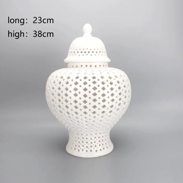 Gold Glaze Ceramic Vase-ToShay.org