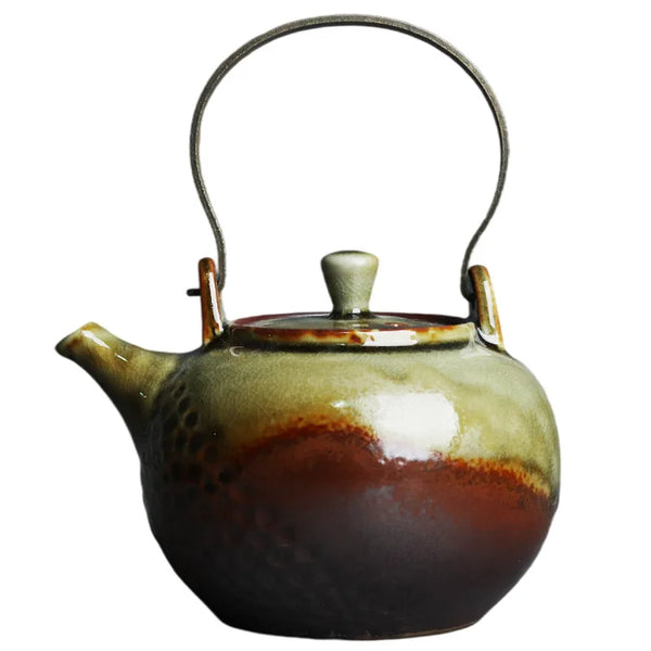 Glazed Ceramic Teapot-ToShay.org