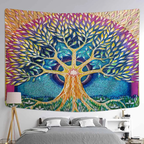 Tree of Life Art Tapestry-ToShay.org