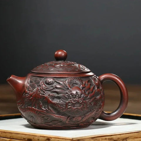 Dragon Clay Tea Pot-ToShay.org