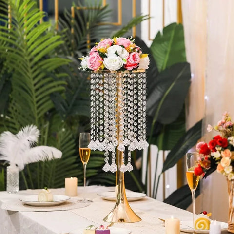 Crystal Bead Flower Stands-ToShay.org