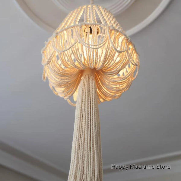 Macrame Lamp Shade-ToShay.org