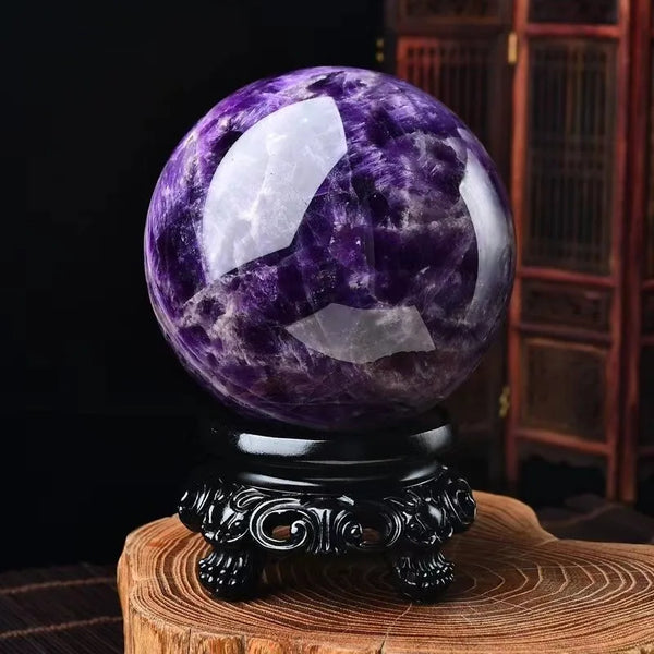 Purple Dream Amethyst Ball-ToShay.org