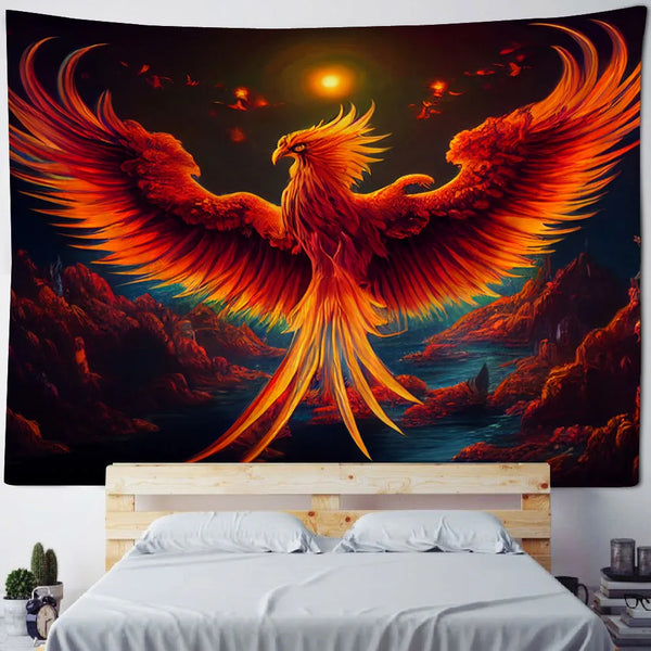 Phoenix Rising Tapestry-ToShay.org