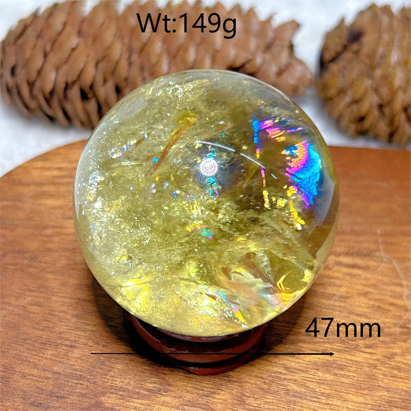 Yellow Citrine Ball-ToShay.org