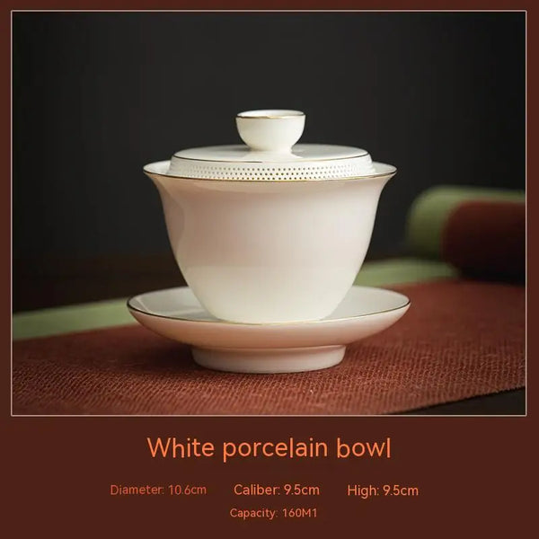 Gaiwan Ceramic Tea Tureen-ToShay.org