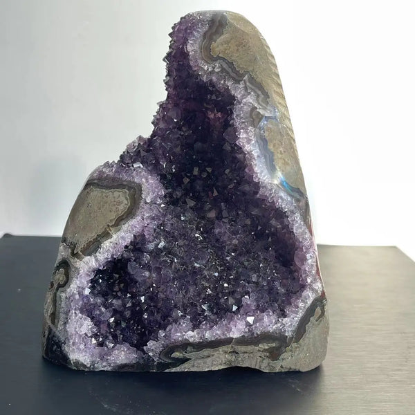 Purple Amethyst Crystal Cluster-ToShay.org