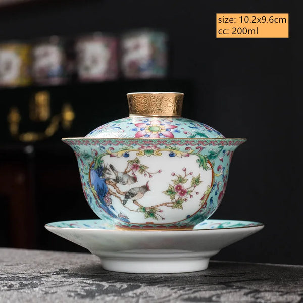 Gaiwan Ceramic Tea Tureen-ToShay.org