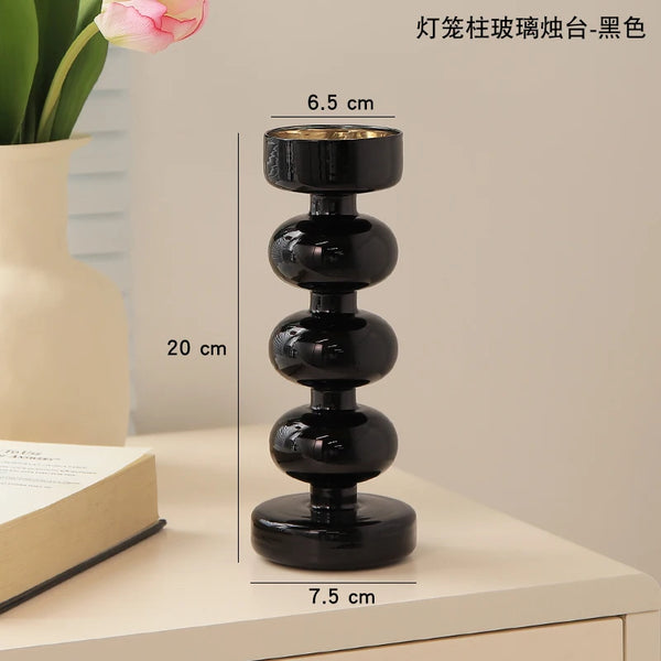 Black Steel Candle Stands-ToShay.org