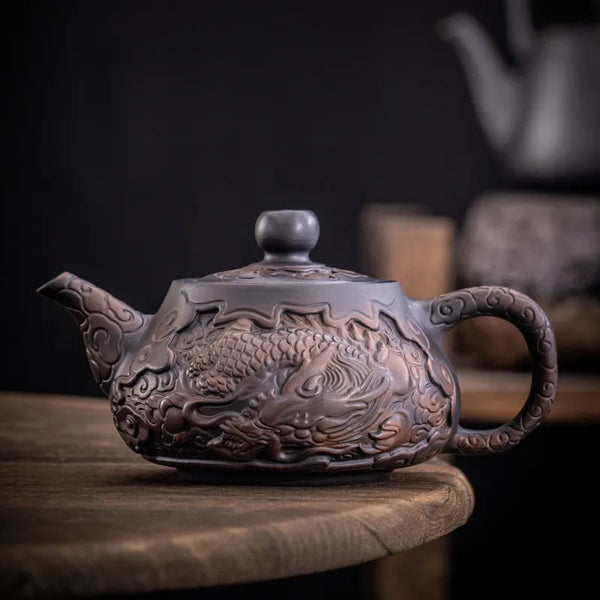 Dragon Clay Teapot-ToShay.org