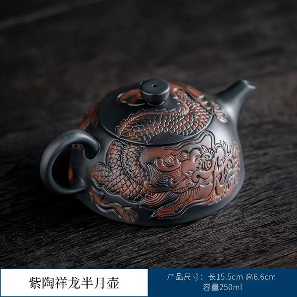 Dragon Clay Teapot-ToShay.org