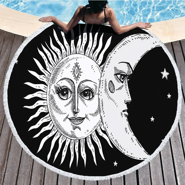 Sun Moon Beach Mat-ToShay.org