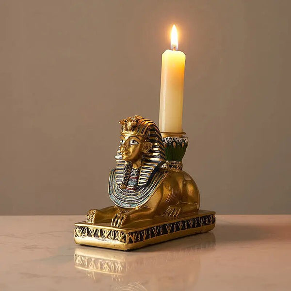 Egyptian Statue Candle Holders-ToShay.org