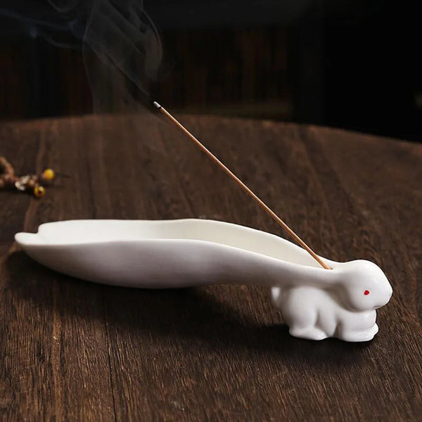 White Rabbit Incense Holder-ToShay.org