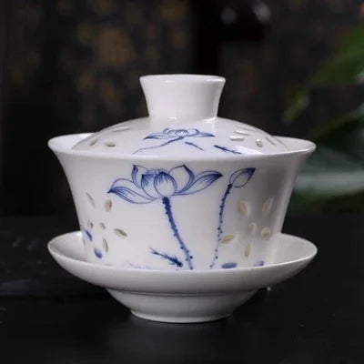 Gaiwan Ceramic Tea Tureen-ToShay.org