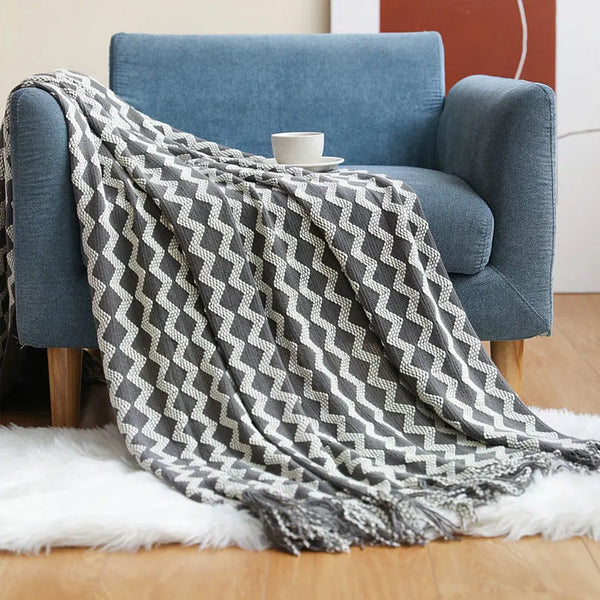 Woven Throw Blanket-ToShay.org