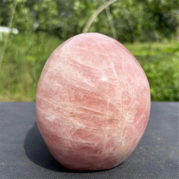 Pink Rose Quartz Skull-ToShay.org