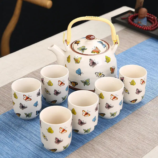 Glazed Ceramic Tea Set-ToShay.org