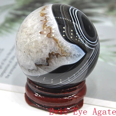 Mixed Quartz Crystal Ball-ToShay.org