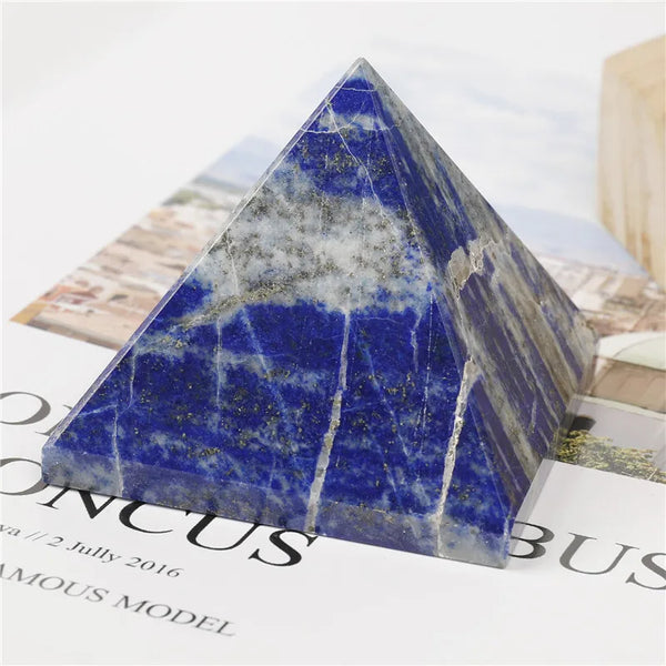 Blue Lapis Lazuli Pyramid-ToShay.org