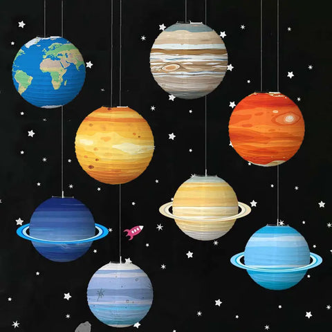 Planets Paper Lanterns-ToShay.org