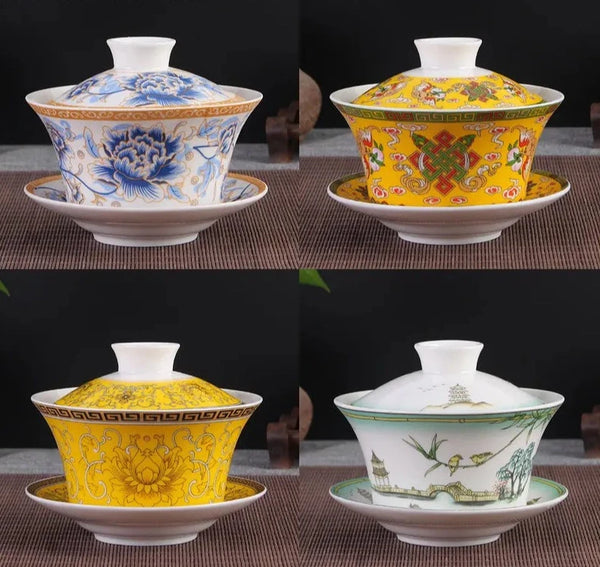 Gaiwan Ceramic Tea Tureen-ToShay.org