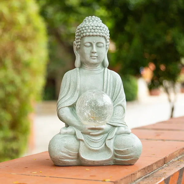 Buddha Statue Solar Lamp-ToShay.org