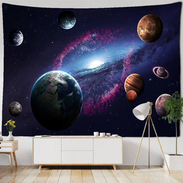 Solar System Planets Tapestry-ToShay.org